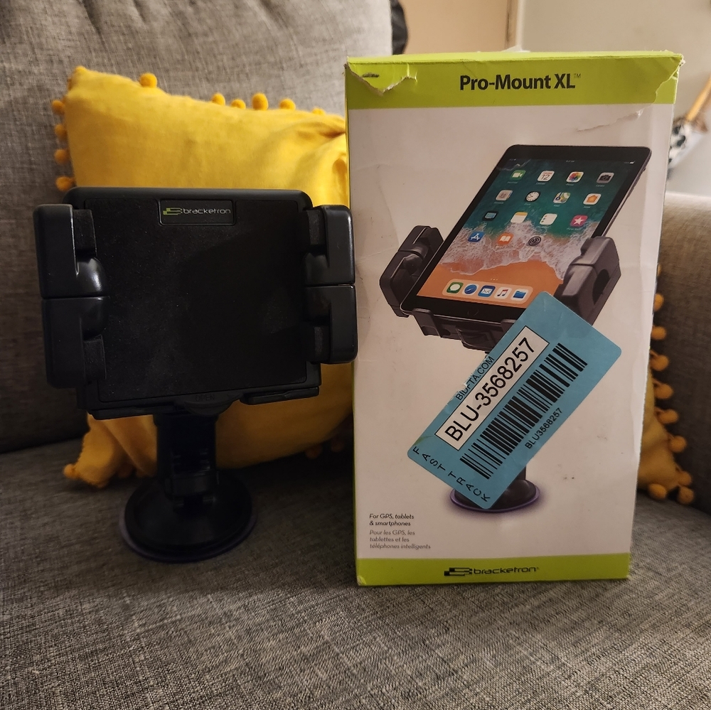 BRACKETRON PRO-MOUNT XL FOR GPS-TABLETS-SMARTPHONES-BRAND NEW-NWT